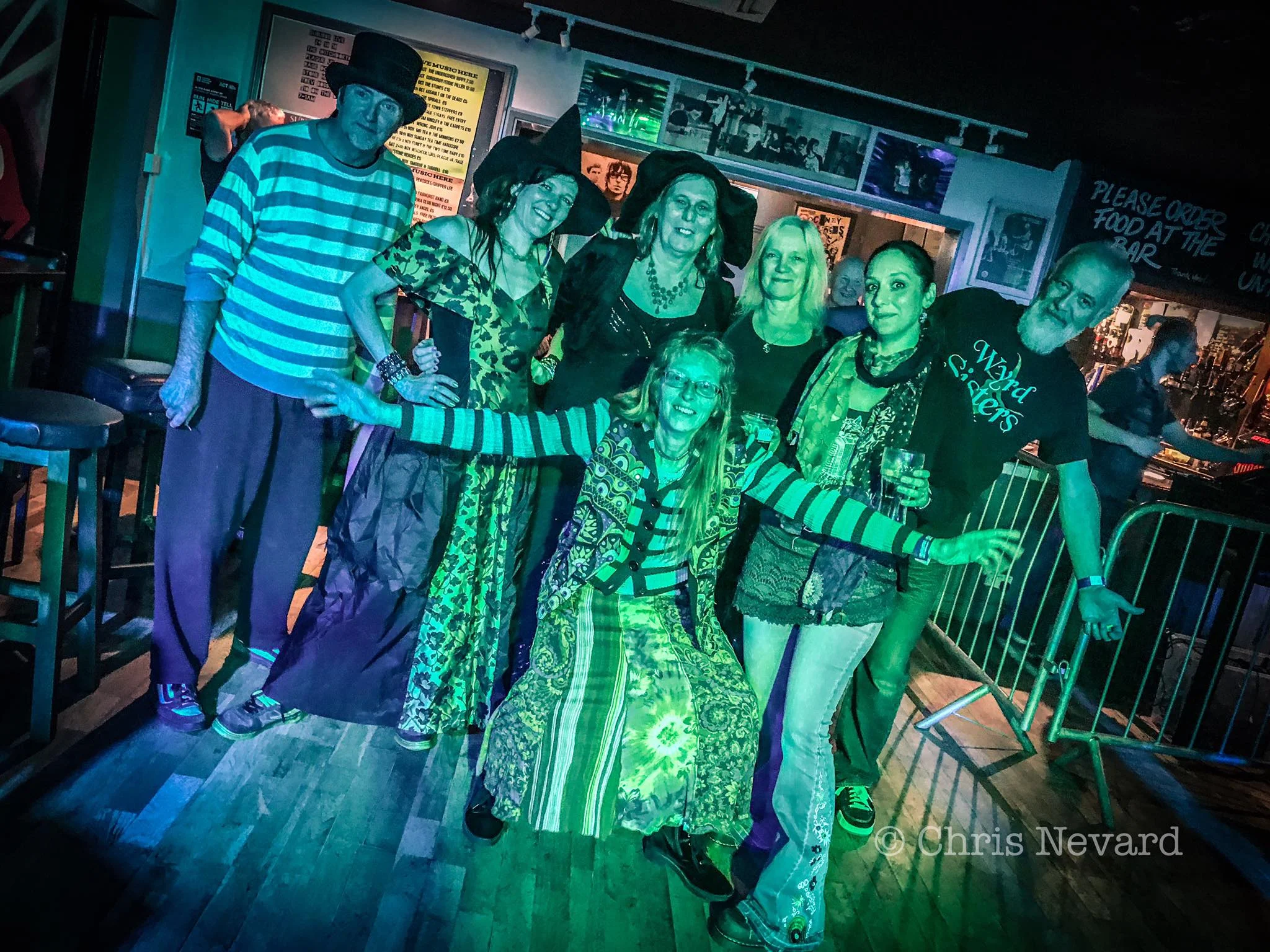 The Hedge Inspectors supporting The Wyrd Sisters at The Prince of Wales Hammer Vale Haslemere