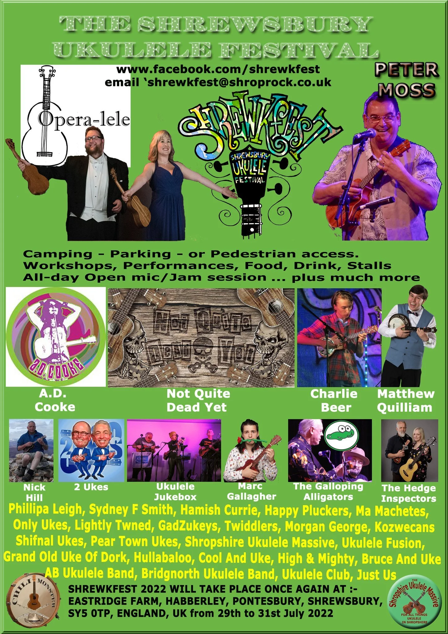 Hedge Inspectors @ Shrewkfest - The Shrewsbury Ukulele Festival