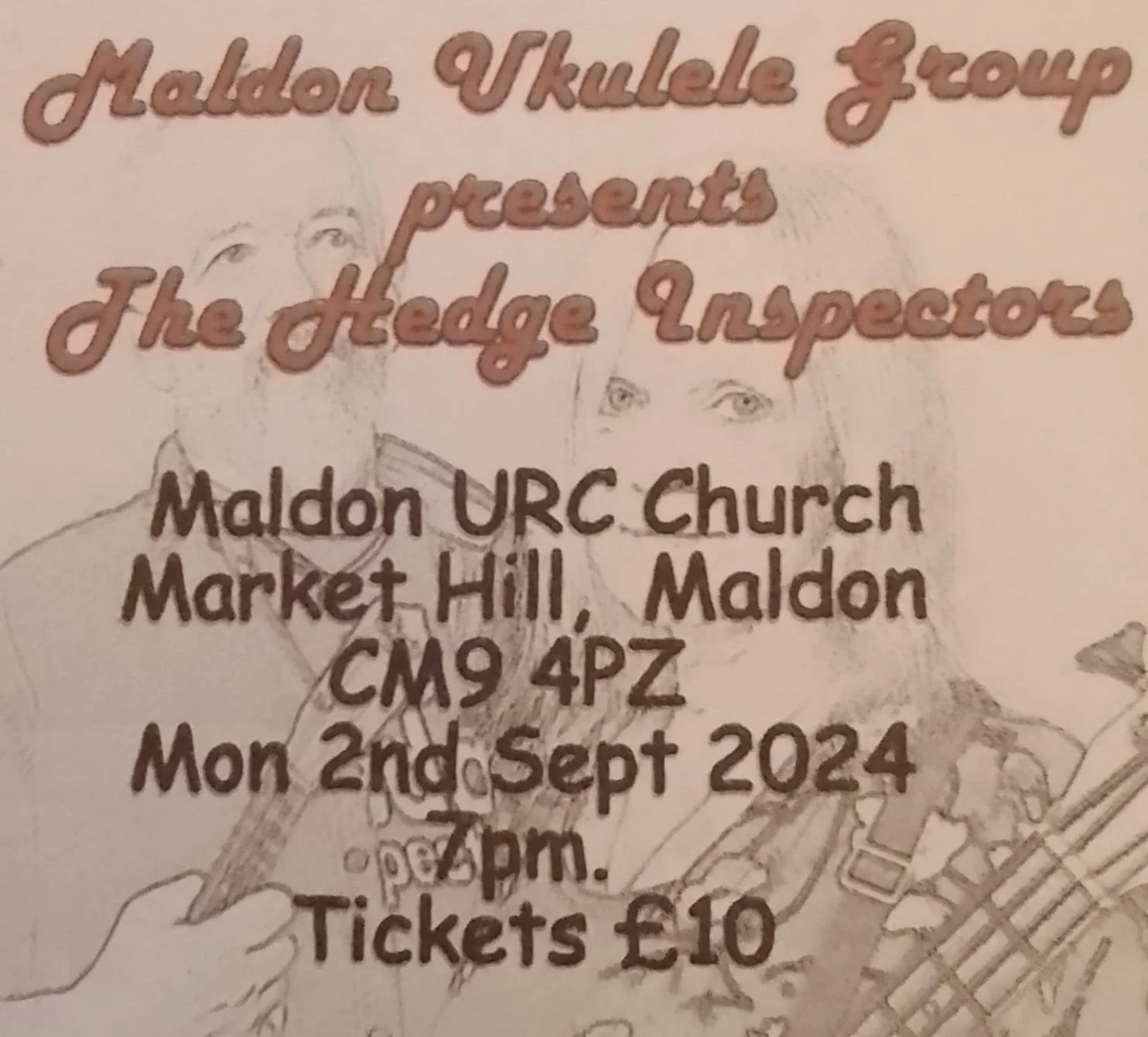 Hedge Inspectors at Maldon Ukulele Group