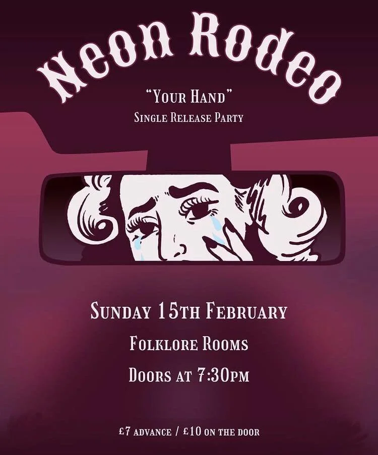 Hedge Inspectors Supporting Neon Rodeo Folklore Rooms Brighton
