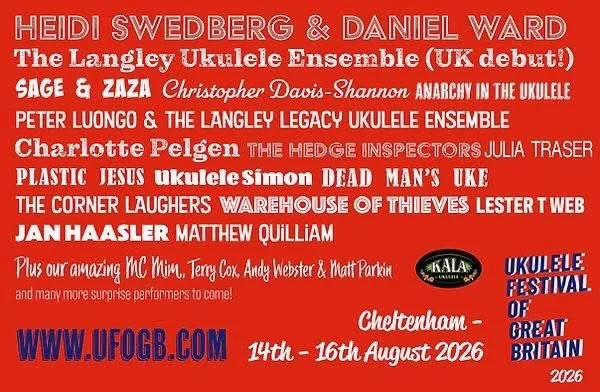 UKULELE FESTIVAL OF GREAT BRITAIN CHELTENHAM 26