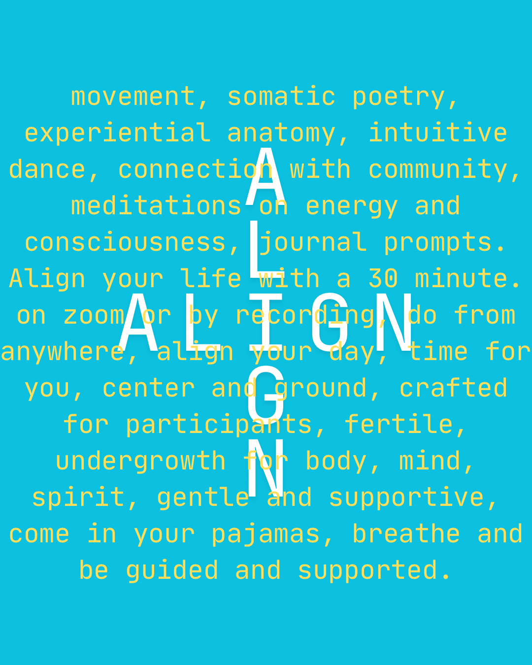 Summer ALIGN 