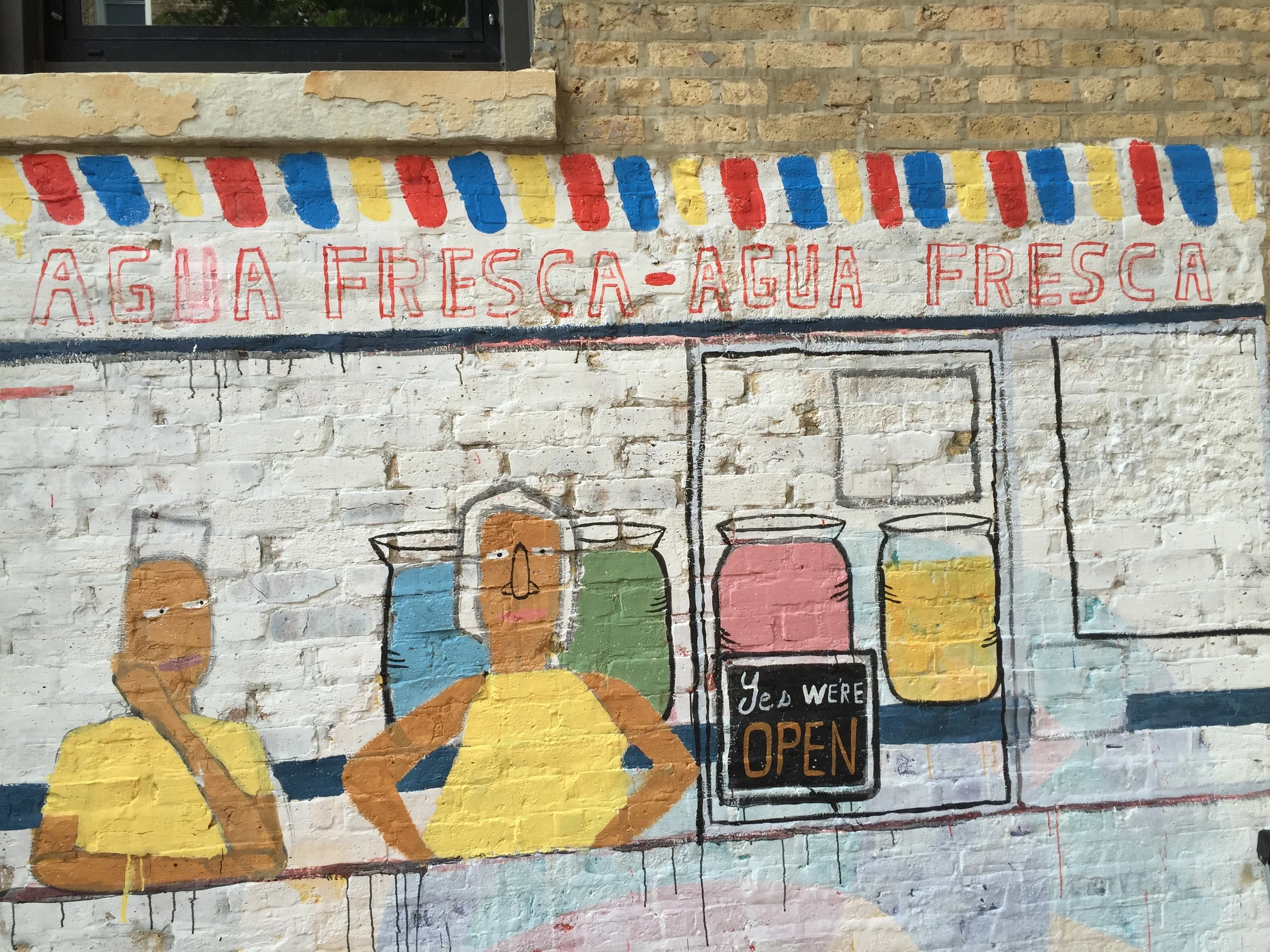 Antique Taco Mural Commission. 