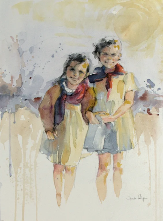 Girls at Seawall