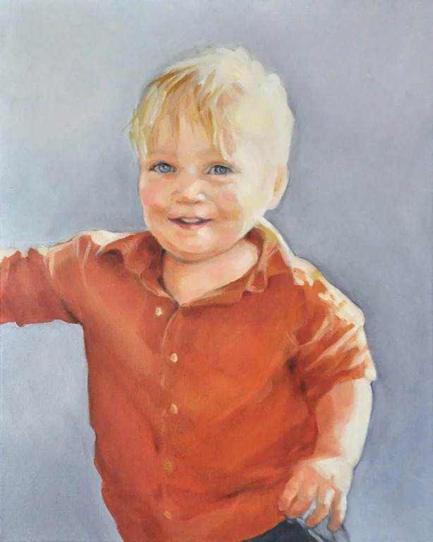 Boy in Red Shirt