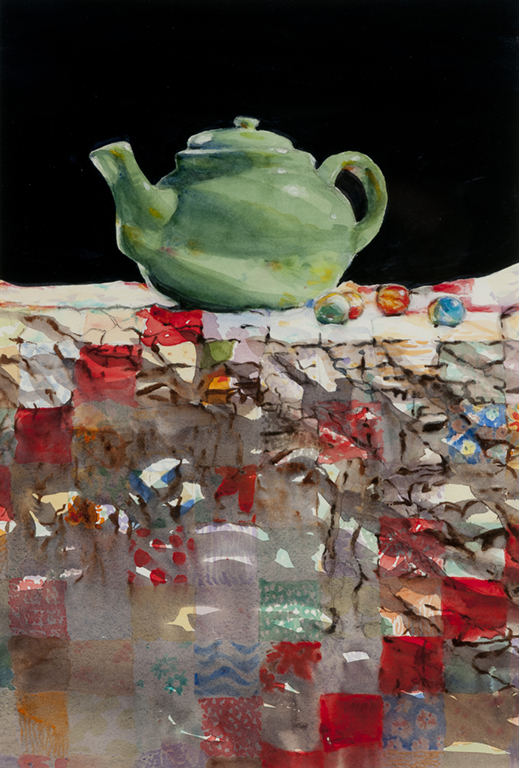 Still Life with Quilt