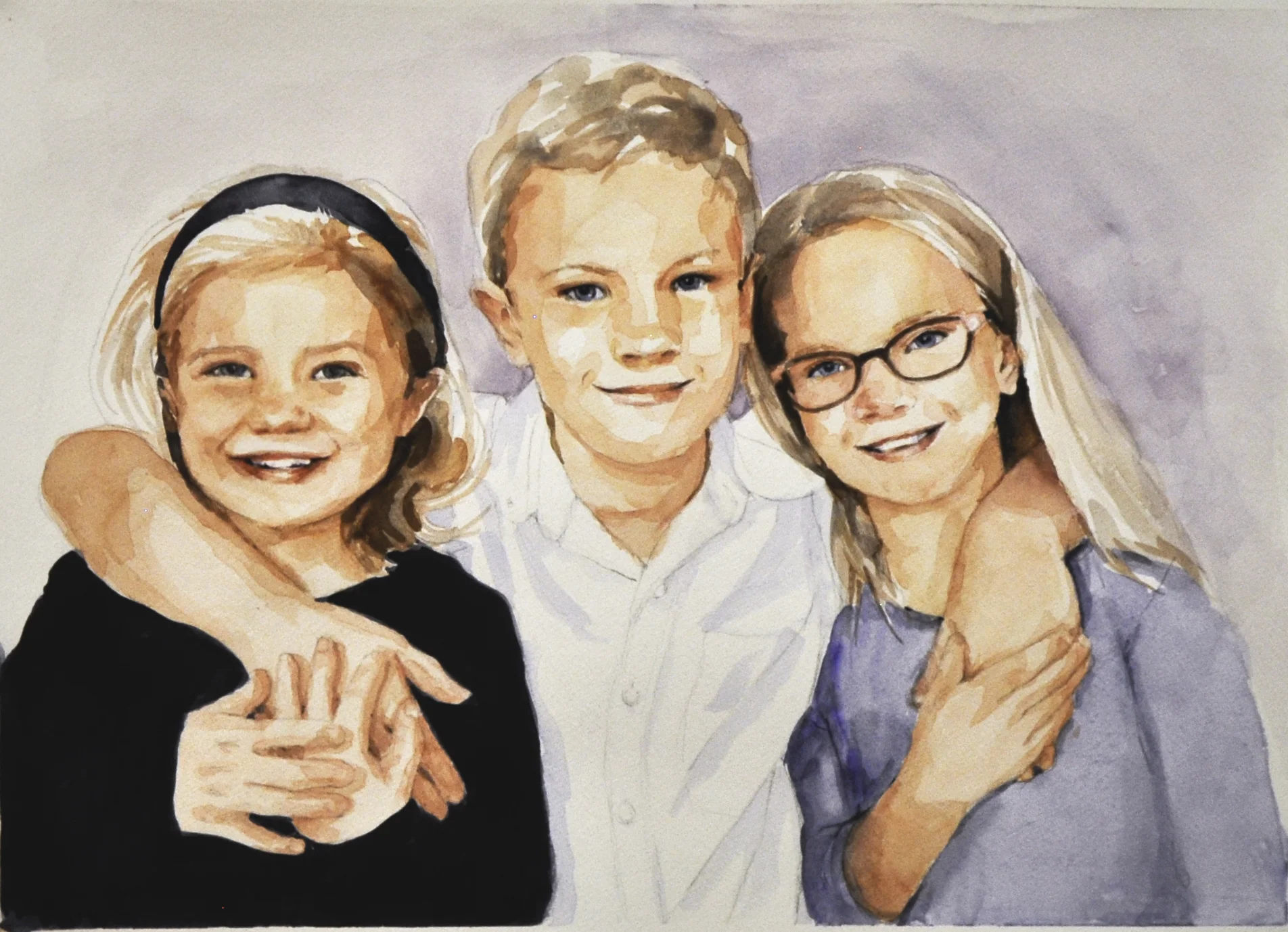 Commissioned portrait for charity
