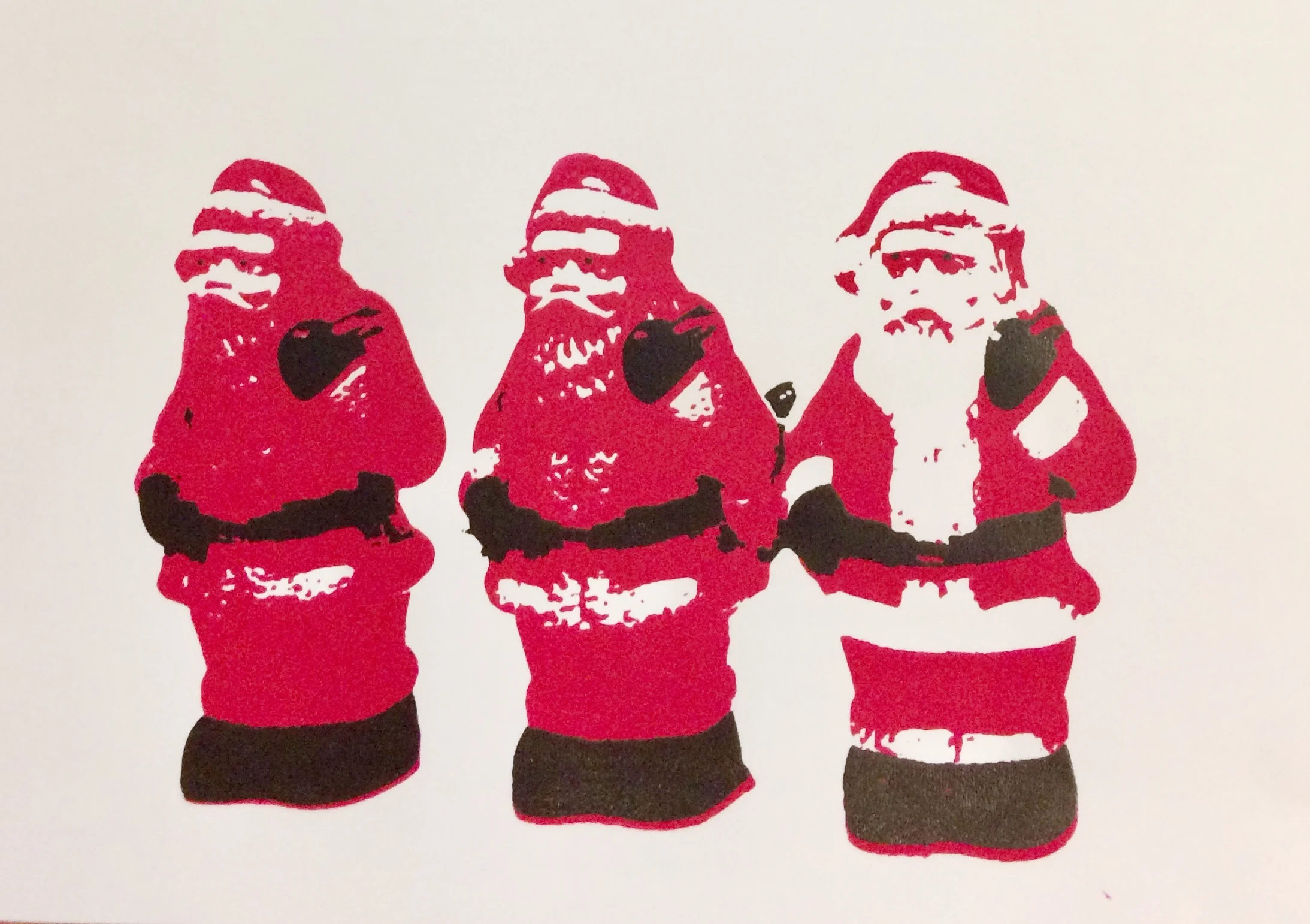 Three Santas
