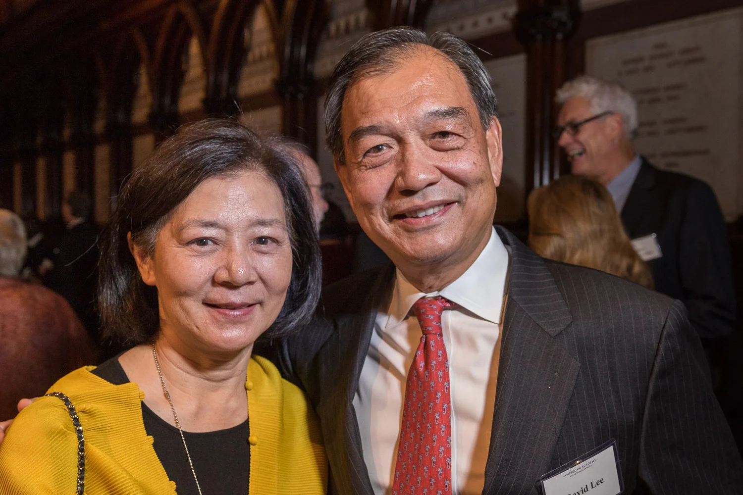 american Academy of Arts and Sciences reception