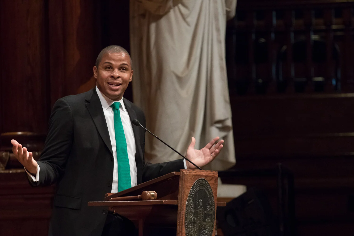 Speaker at American Academy of Arts and Sciences