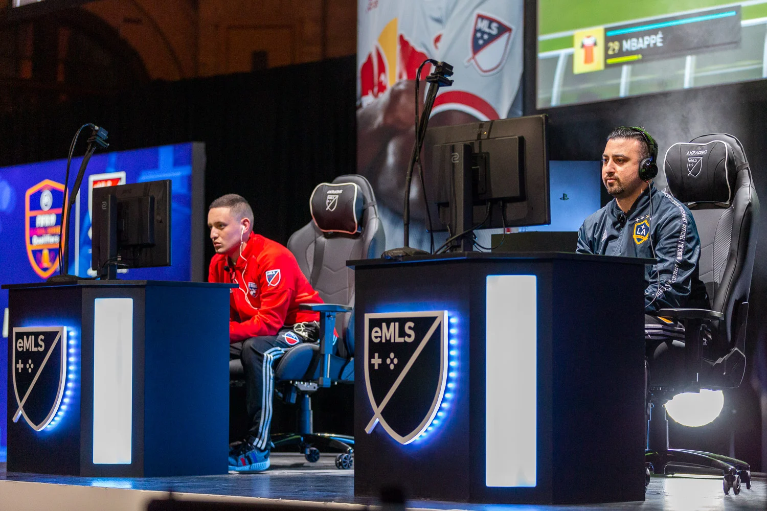 eSports eMLS gamers head to head
