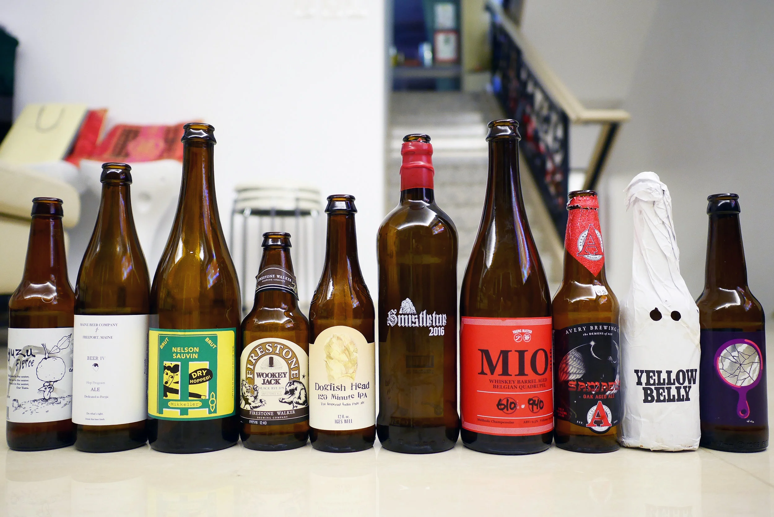 Beer Tasting at Ben's (December 2016)