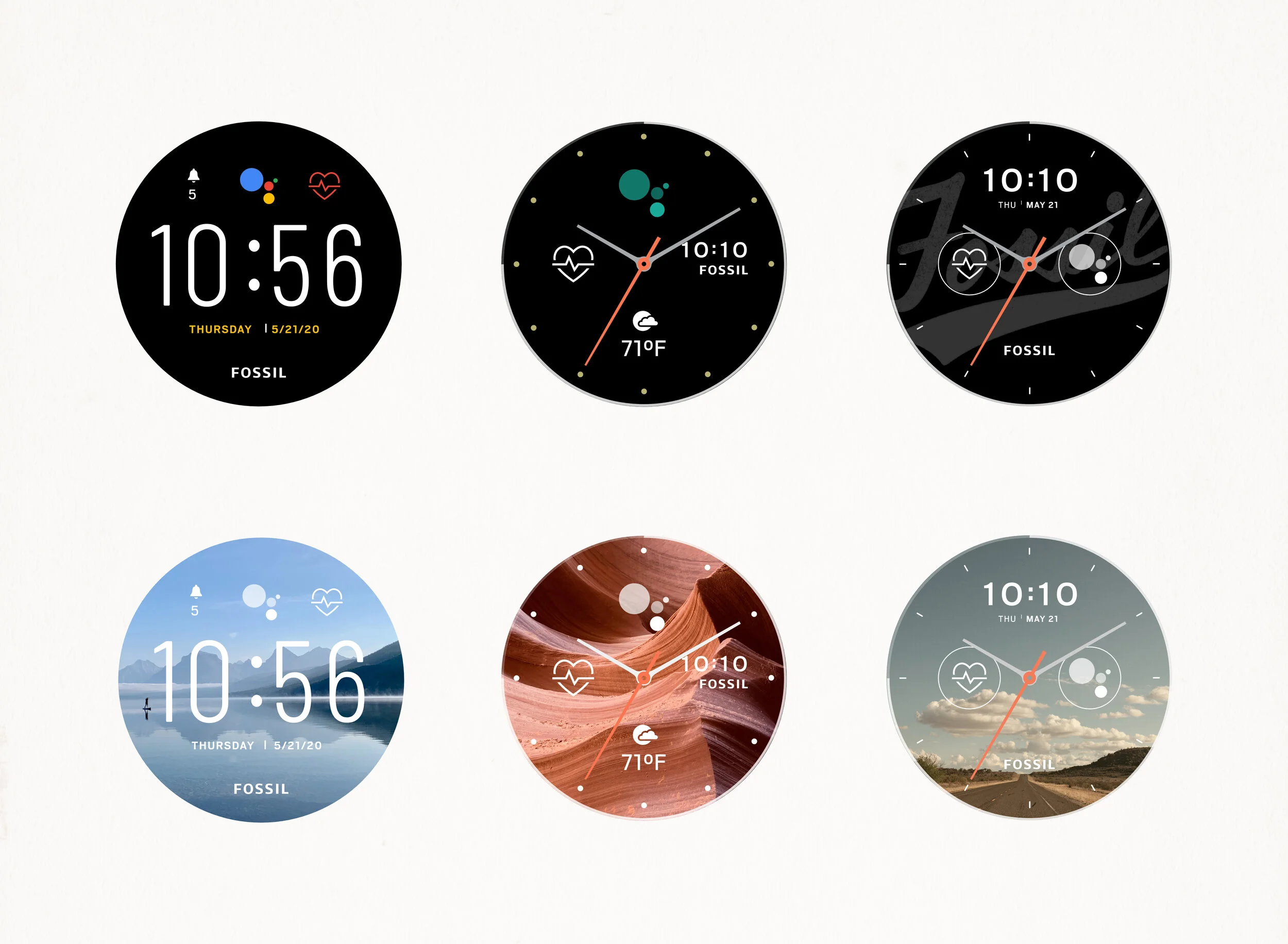  A bold digital face as created to serve as the primary dial with the most often used complications and info front and center. The two analog dials focused on using simple flat UI design to provide a more traditional watch experience. Although black 