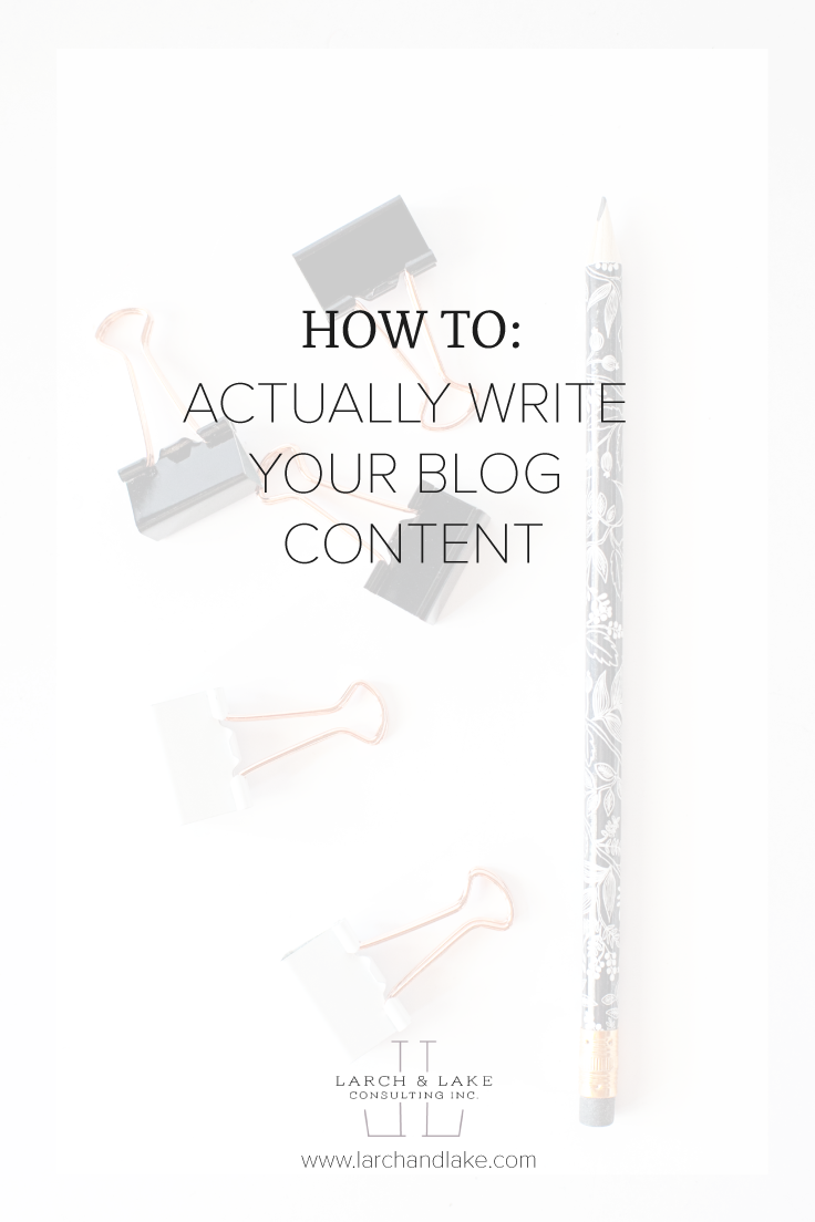This is the process I use for every single blog post, it has helped me go from staring at a blinking cursor on my computer screen to writing and posting content on a weekly basis.