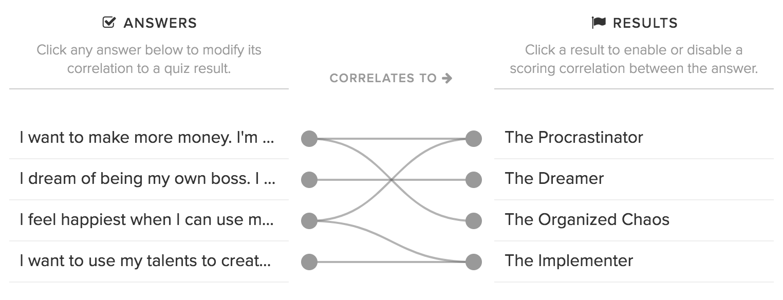 Interact Quiz so Simple to set up