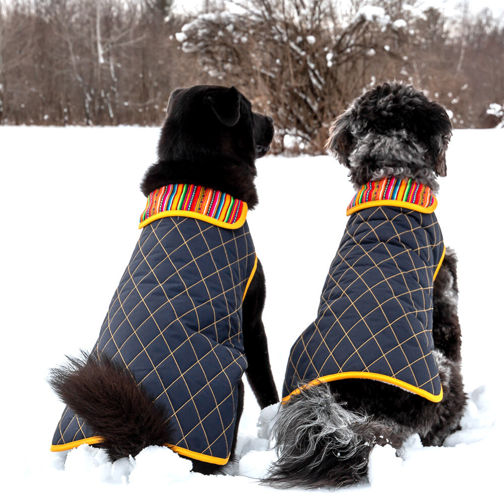 Brouwerij kas solo Paco & Lucia — Nina Waterproof Dog Coat - Andean Peaks Collection II