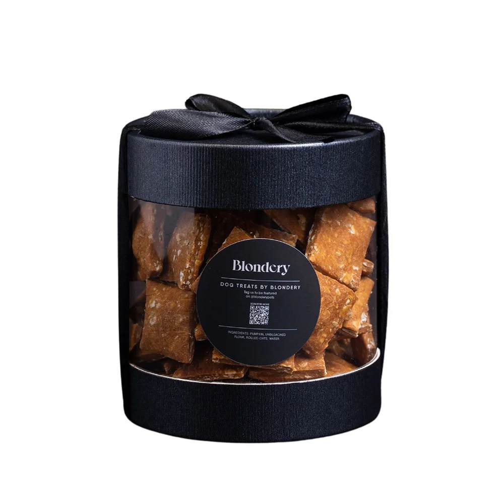 Paco Lucia — Blondery dog treats feel confident about what