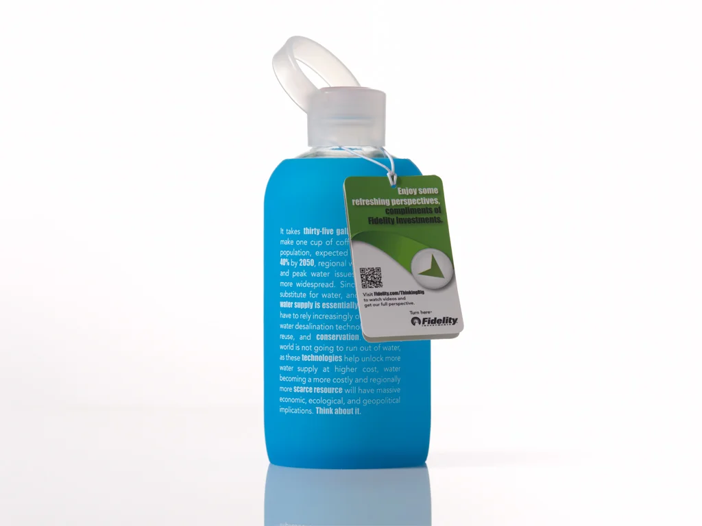 We gave away BKR water bottles at the TED conference (Copy) (Copy)