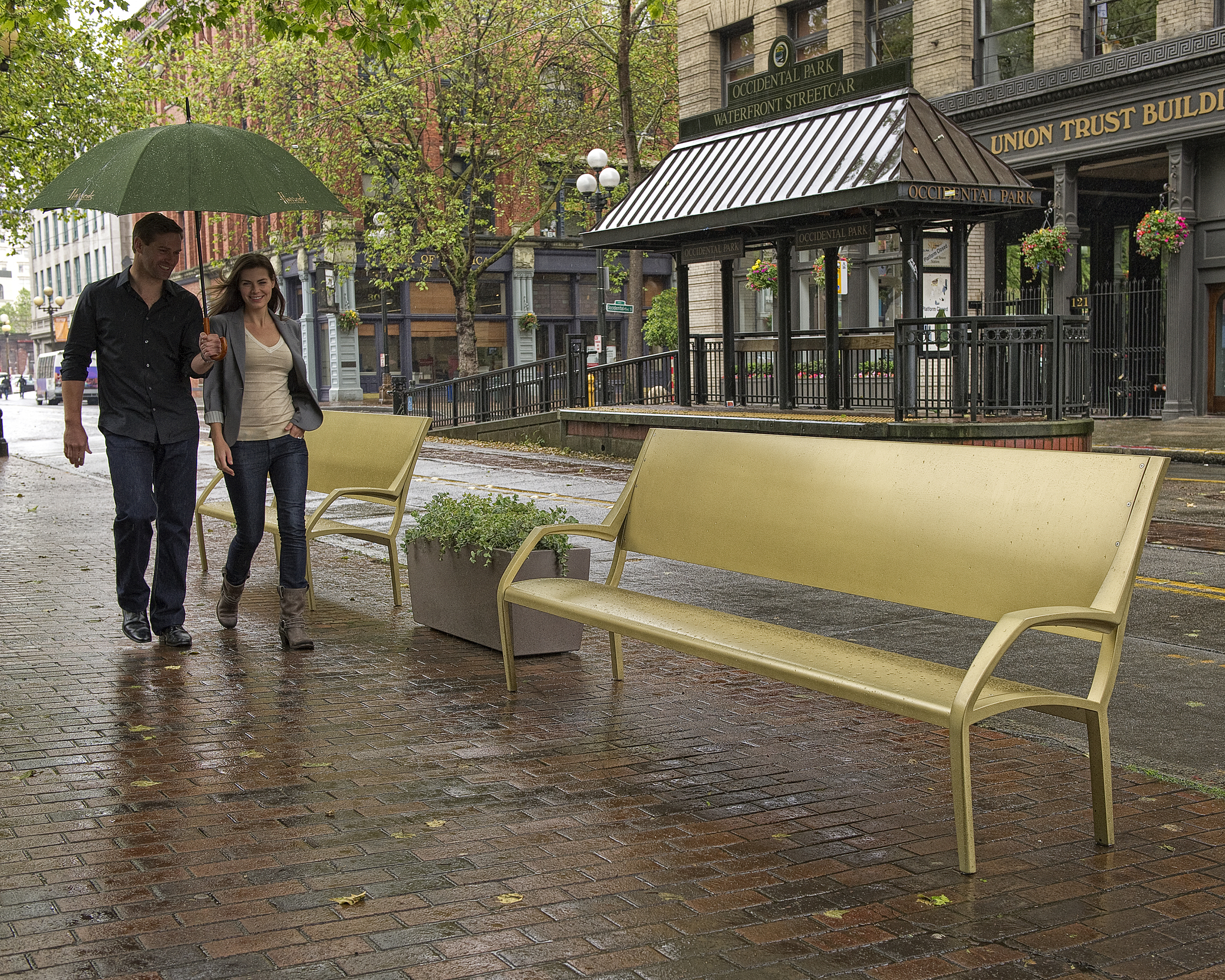 Maggie Bench for Landscape Forms