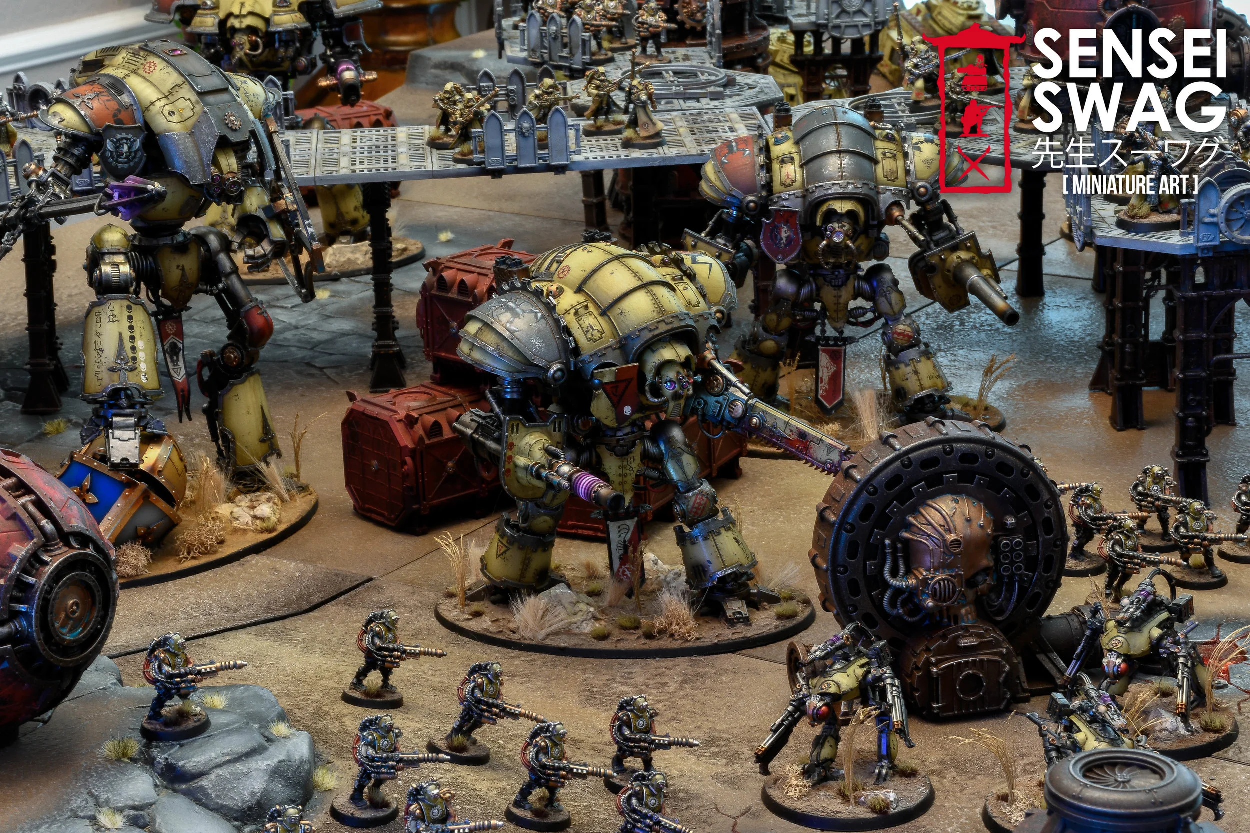 40k Sector Mechanicus Desert Game Board Table Terrain -2.jpg