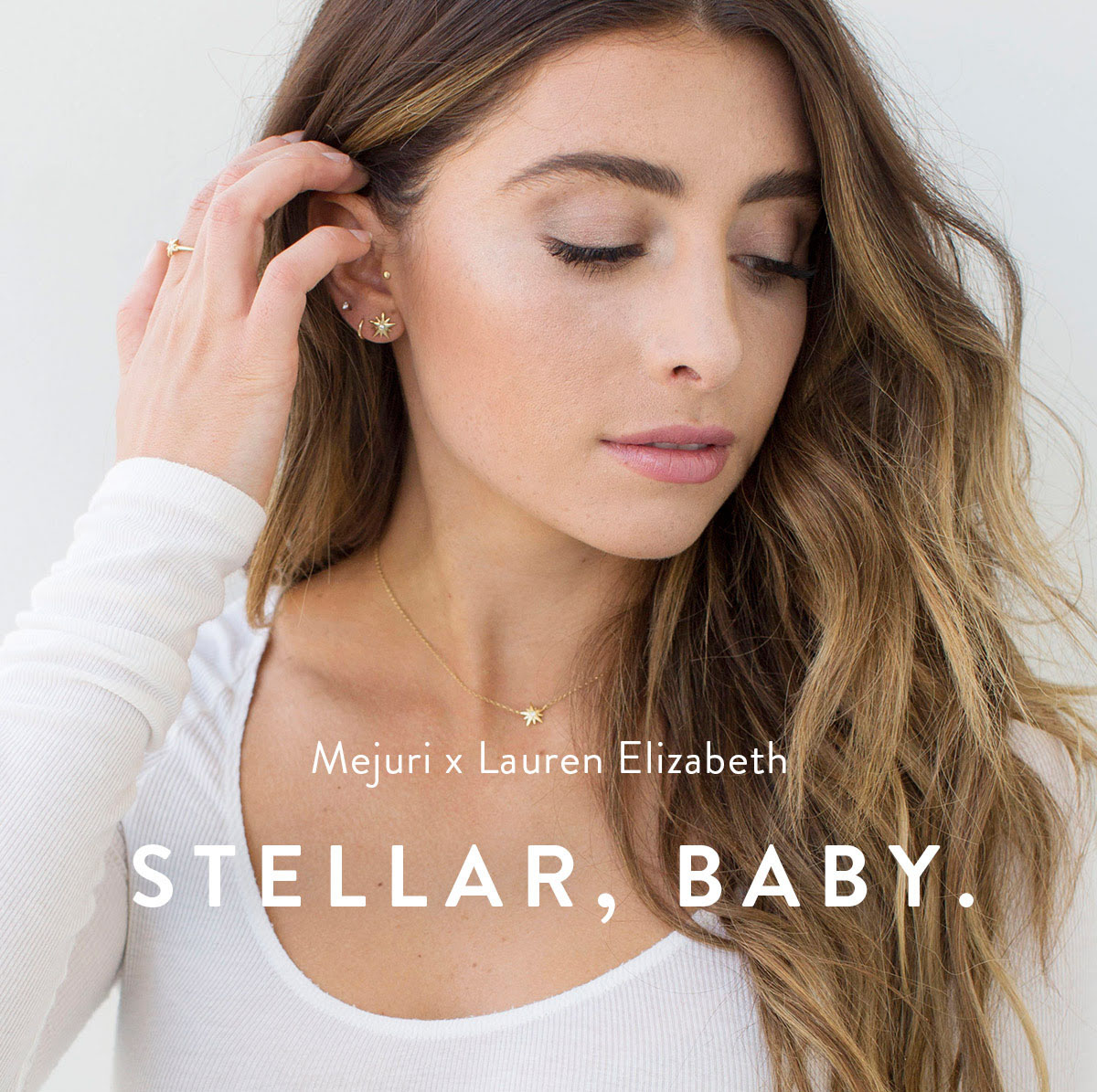 Makeup &amp; hair for Lauren Elizabeth // Mejuri