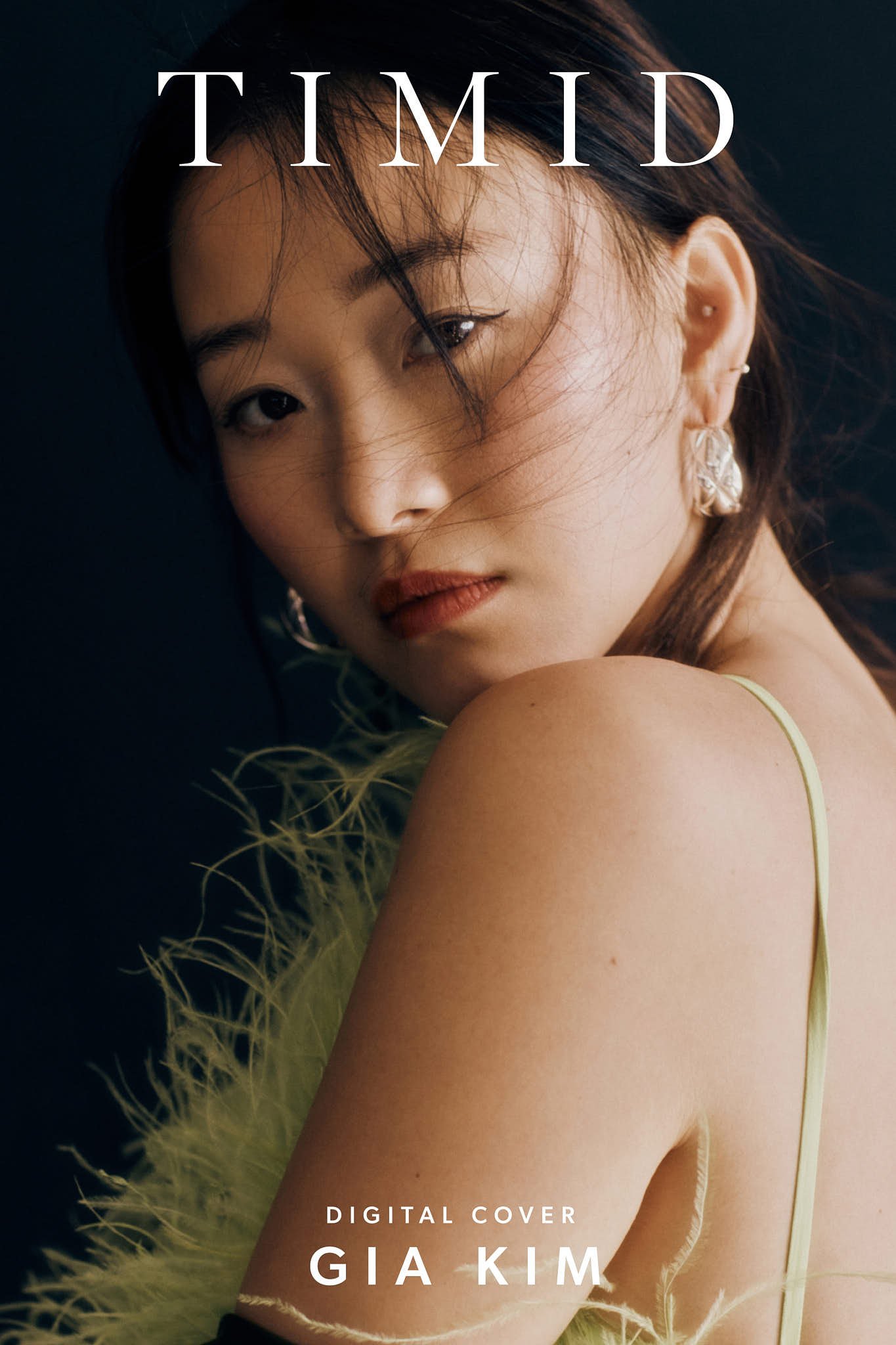 Makeup for Gia Kim // Timid Magazine 