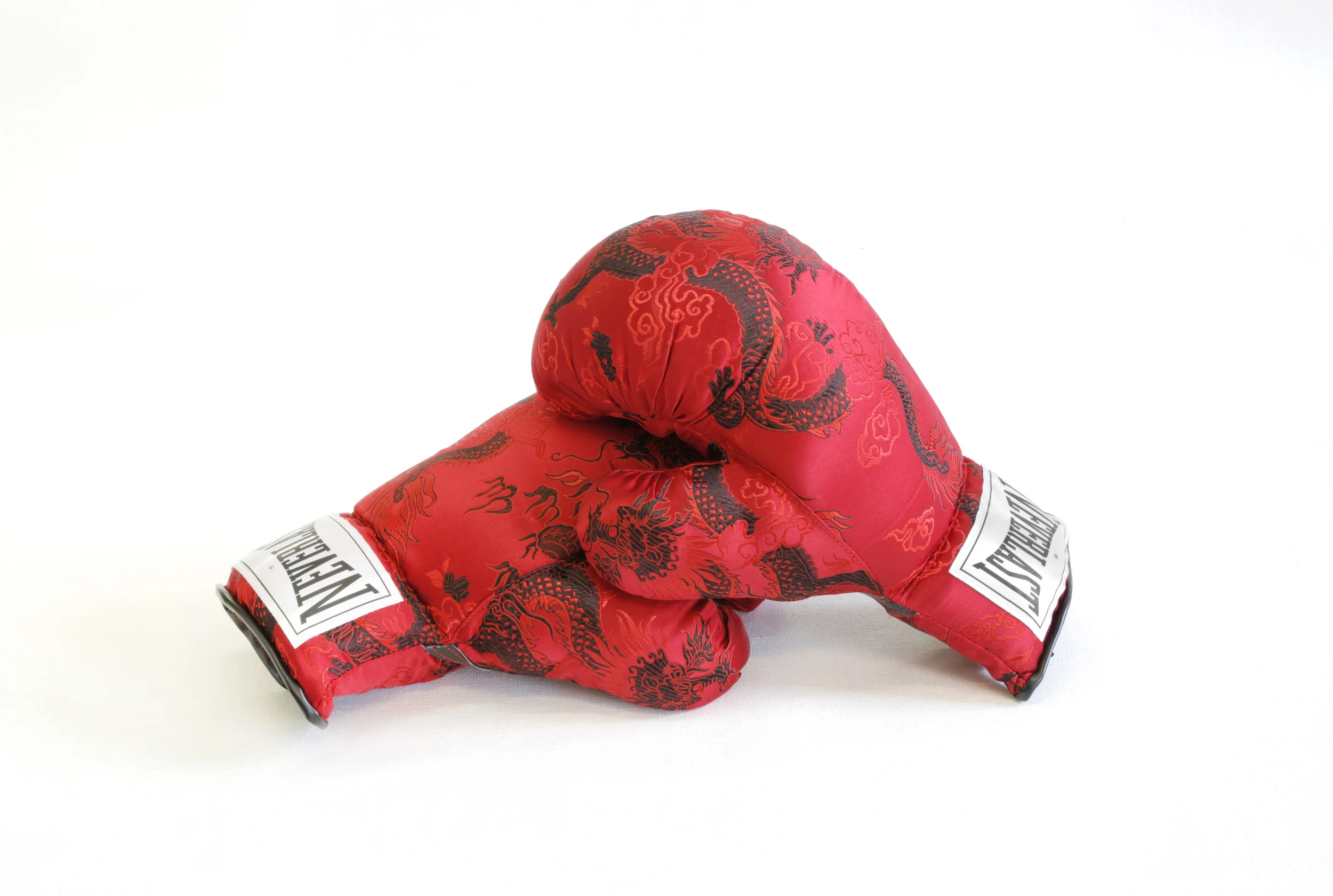 Satch Hoyt Neverlast, 2008 Silk boxing gloves Edition of 7 Courtesy of the Artist