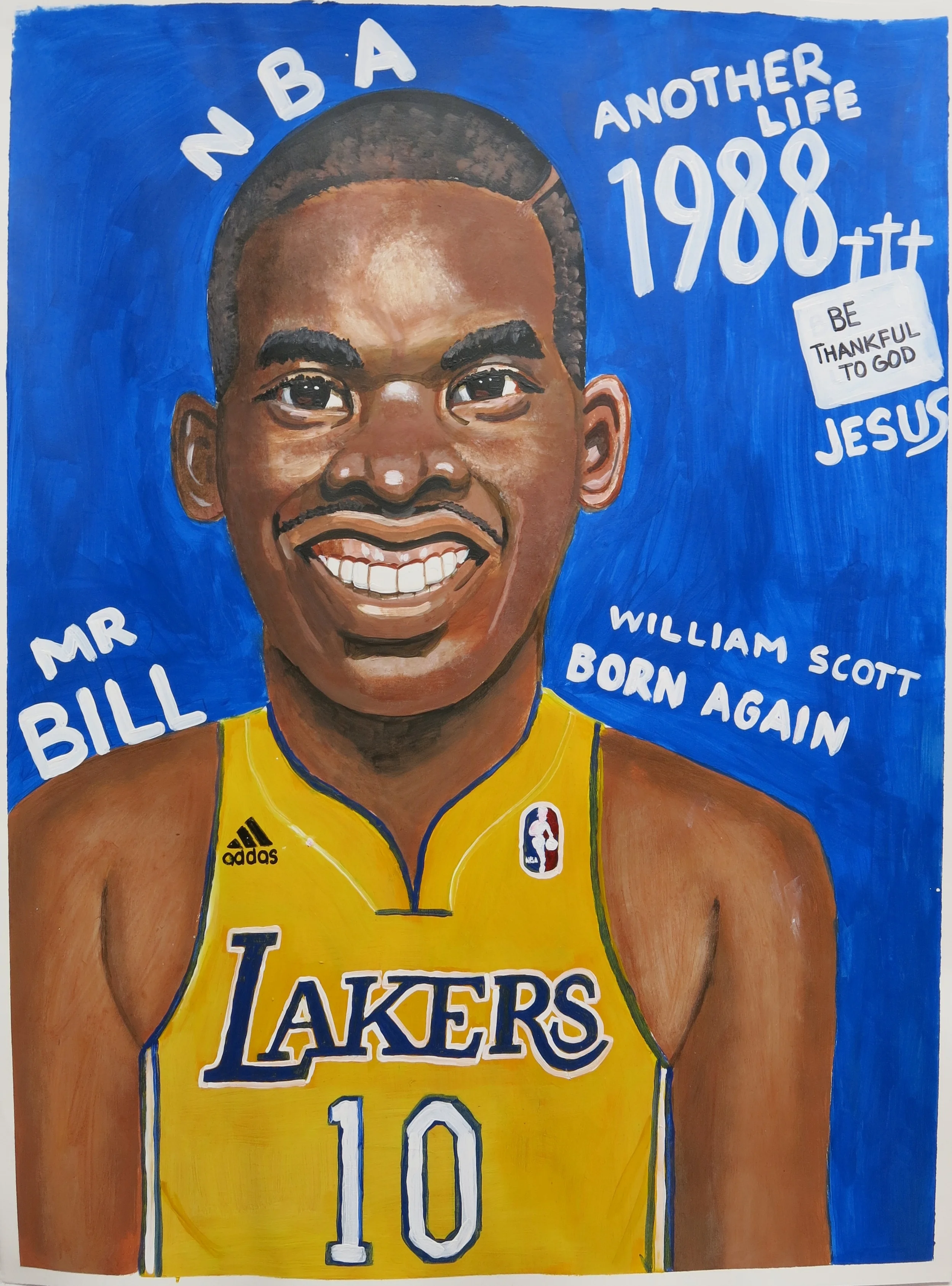 William Scott Untitled, 2013 Acrylic on paper 30 x 22 inches Collection of Martin and Rebecca Eisenberg