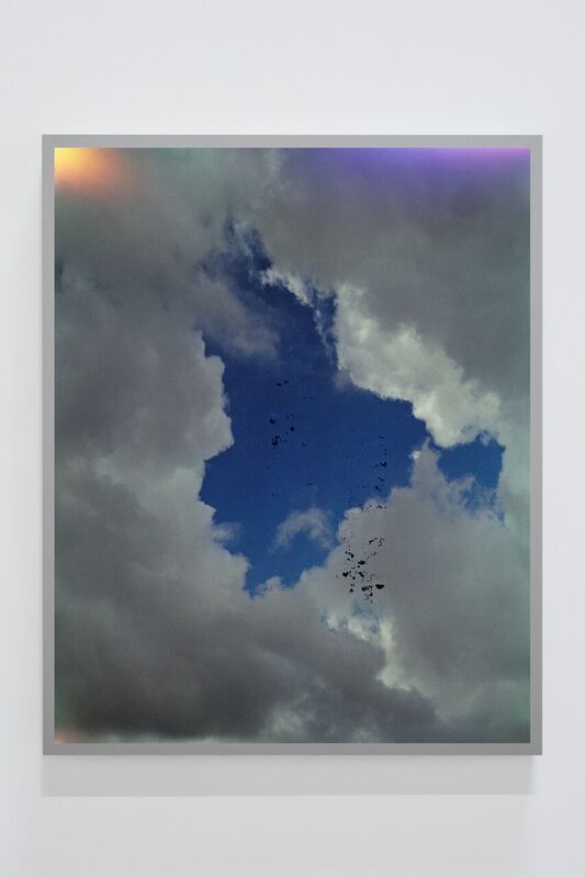 Scott McFarland Untitled #2 (Sky Leaks), 2016 Transmounted Chromogenic Print Displayed in LED Lightbox, edition of 4 50 x 40 inches