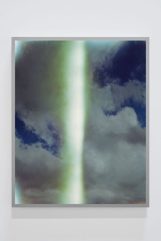 Scott McFarland Untitled #4 (Sky Leaks), 2016 Transmounted Chromogenic Print Displayed in LED Lightbox, edition of 4 50 x 40 inches