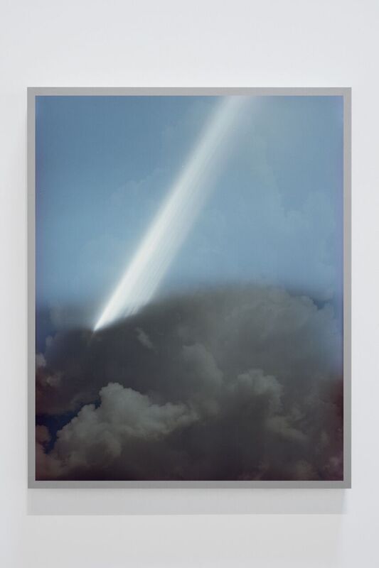 Scott McFarland Untitled #6 (Sky Leaks), 2016 Transmounted Chromogenic Print Displayed in LED Lightbox, edition of 4 50 x 40 inches