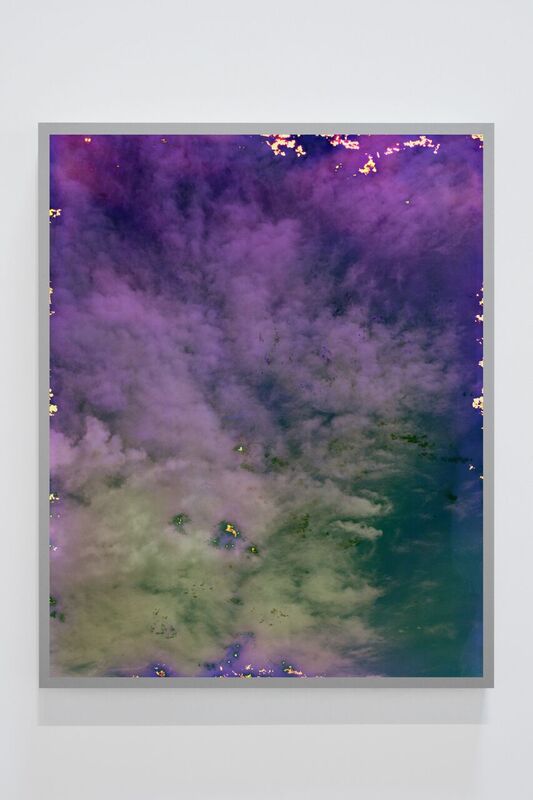 Scott McFarland Untitled #9 (Sky Leaks), 2016 Transmounted Chromogenic Print Displayed in LED Lightbox, edition of 4 50 x 40 inches