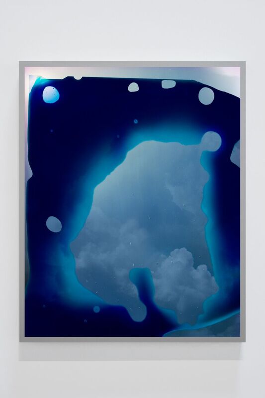 Scott McFarland Untitled #11 (Sky Leaks), 2016 Transmounted Chromogenic Print Displayed in LED Lightbox, edition of 4 50 x 40 inches