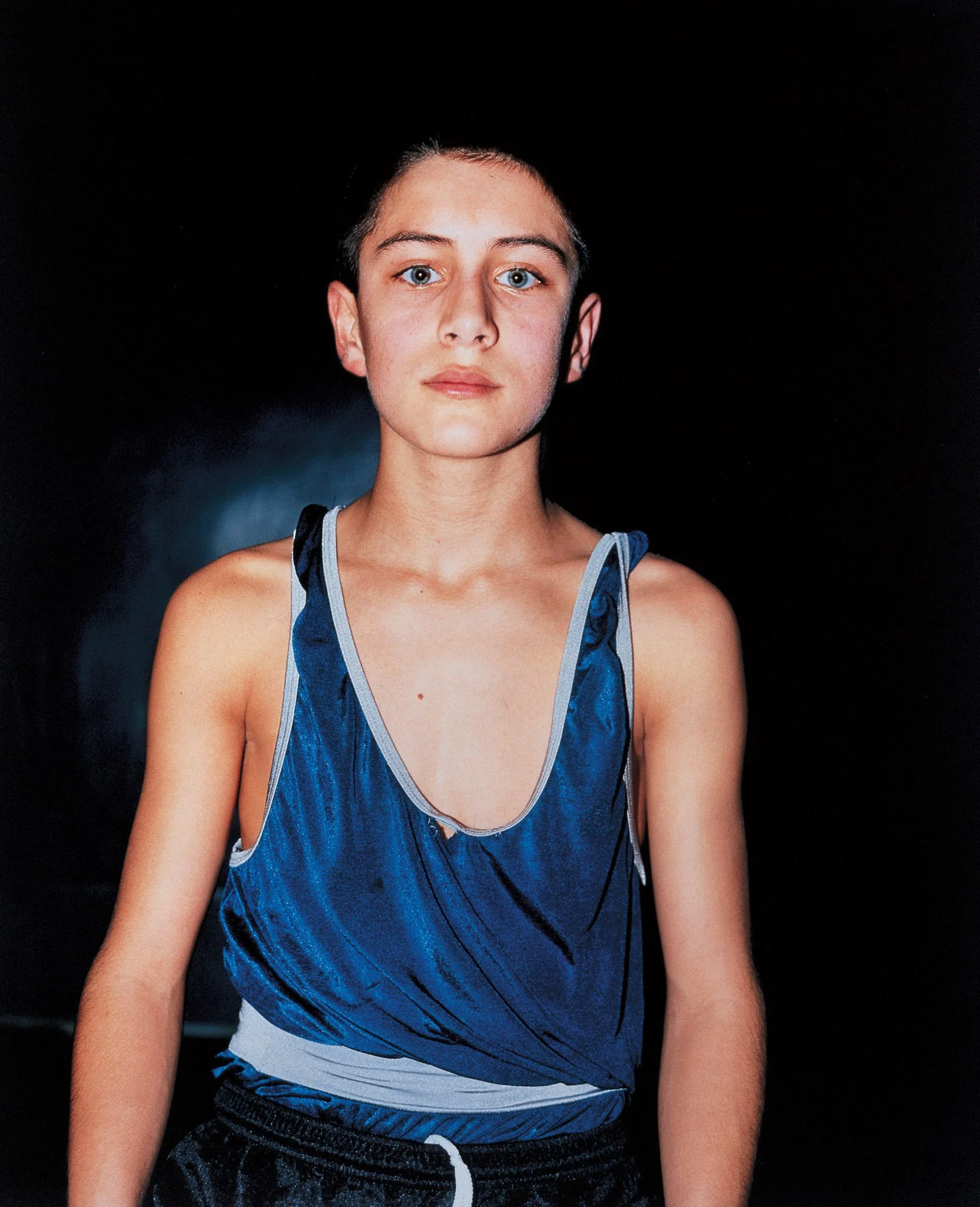 Collier Schorr Beauty (K.T.), 2002 C-Print 47 3/8 x 39 5/8 inches framed Edition 1 of 5 Courtesy of the Artist and 303 Gallery