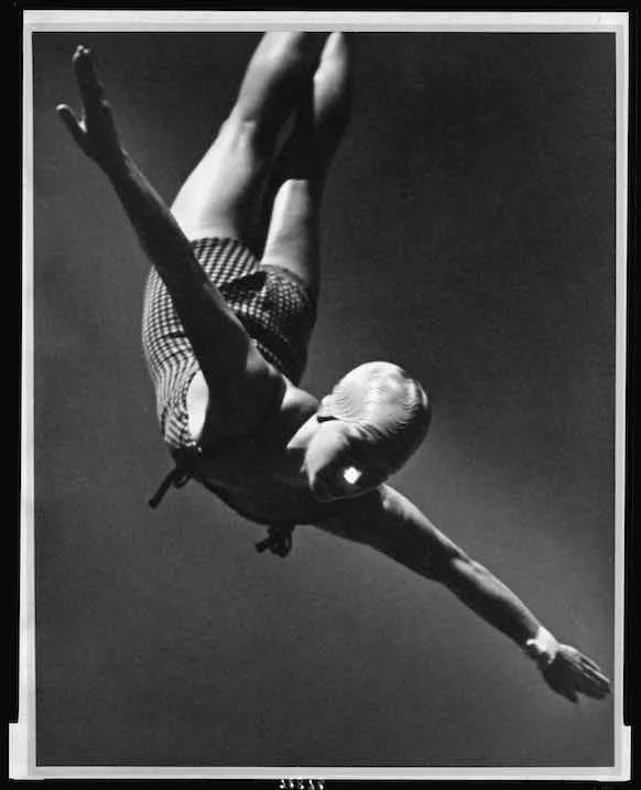 Leni Riefenstahl Still from 1938 film ‘Olympia’, 1936 C-print 8 x 10 inches in frame Courtesy of Artist Estate and Fort Gansevoort