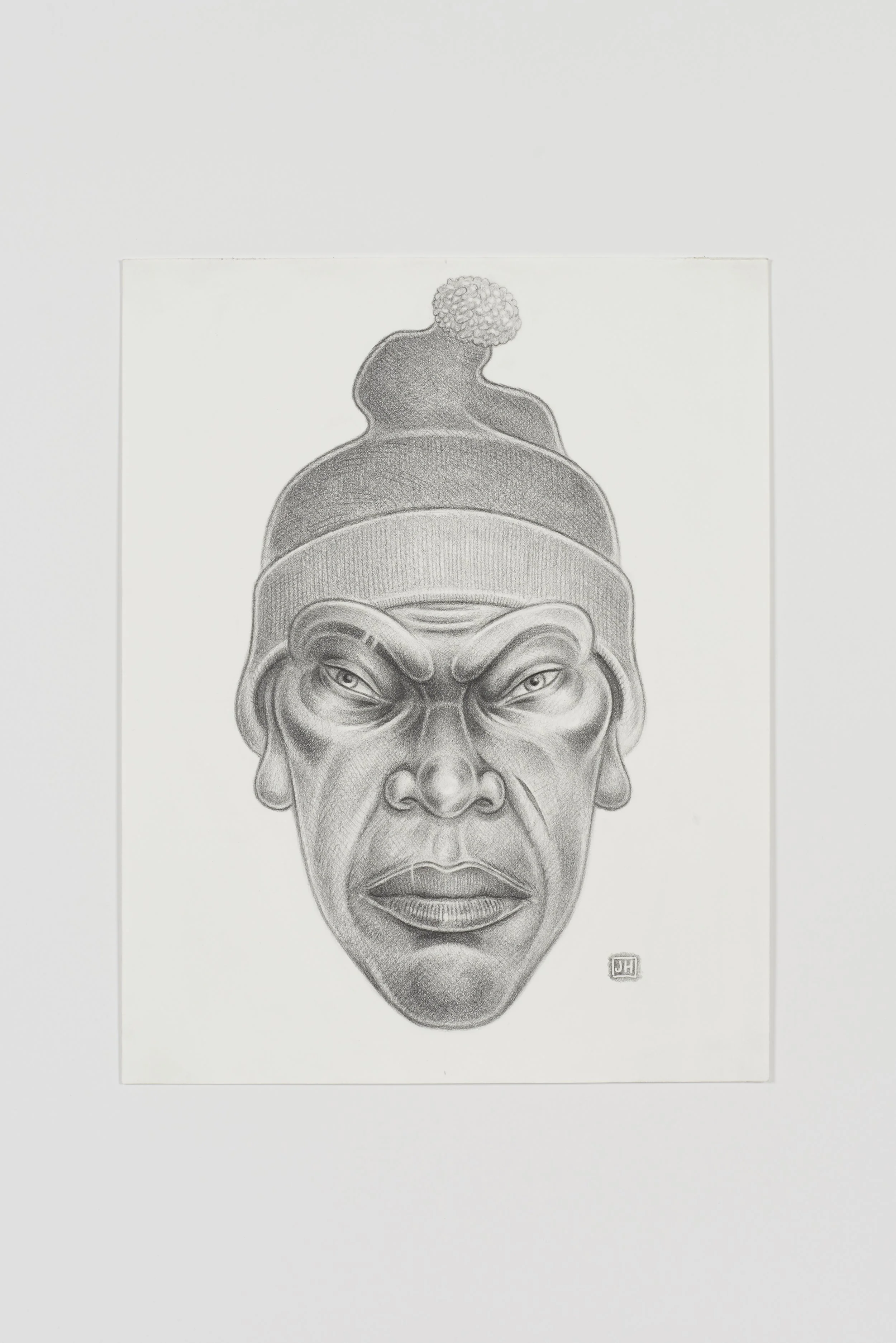 Jason Harvey Sketch #15, 2015 Graphite on Paper 13 1/2 x 16 1/2 inches (Framed)