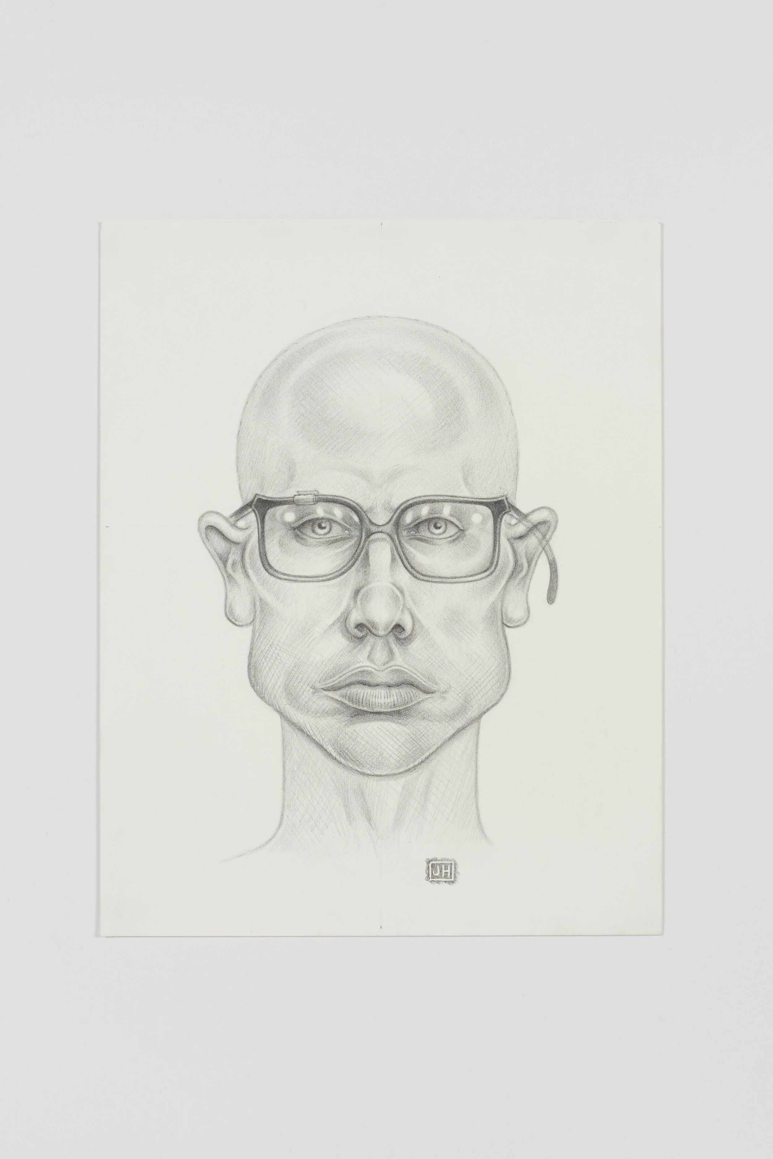 Jason Harvey Sketch #8, 2015 Graphite on Paper 13 1/2 x 16 1/2 inches (Framed)