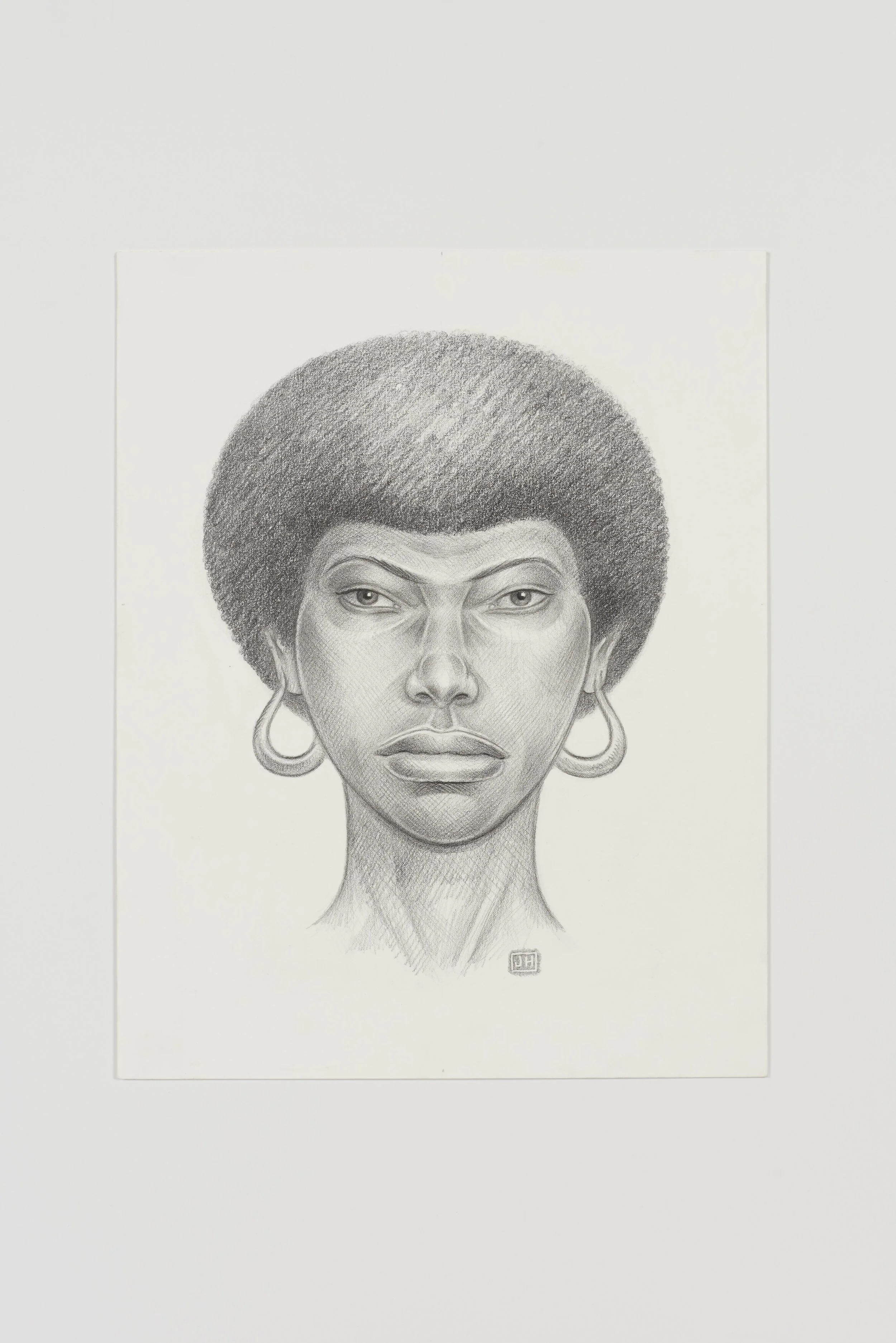 Jason Harvey Sketch #3, 2015 Graphite on Paper 13 1/2 x 16 1/2 inches (Framed)