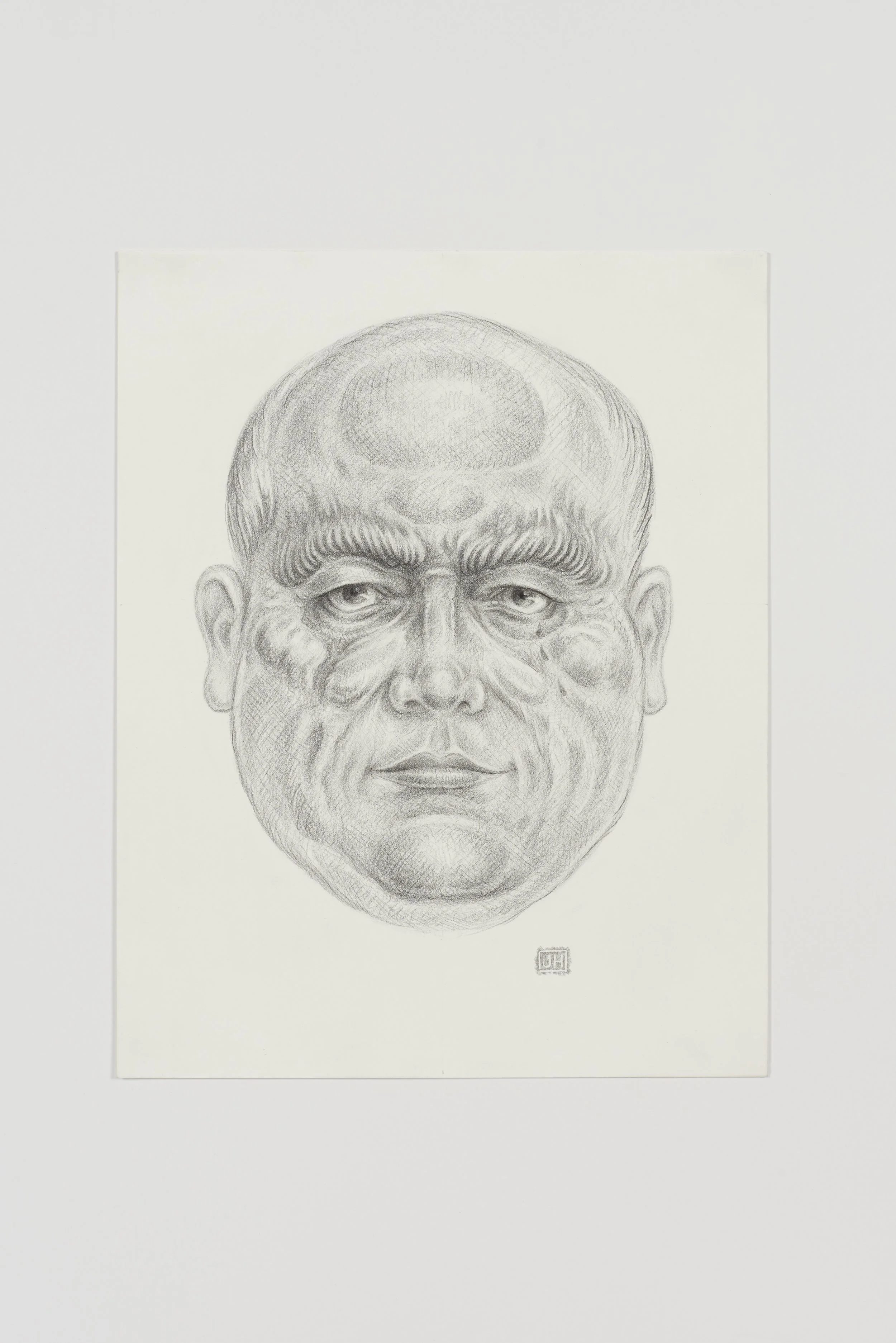Jason Harvey Sketch #22, 2015 Graphite on Paper 13 1/2 x 16 1/2 inches (Framed)
