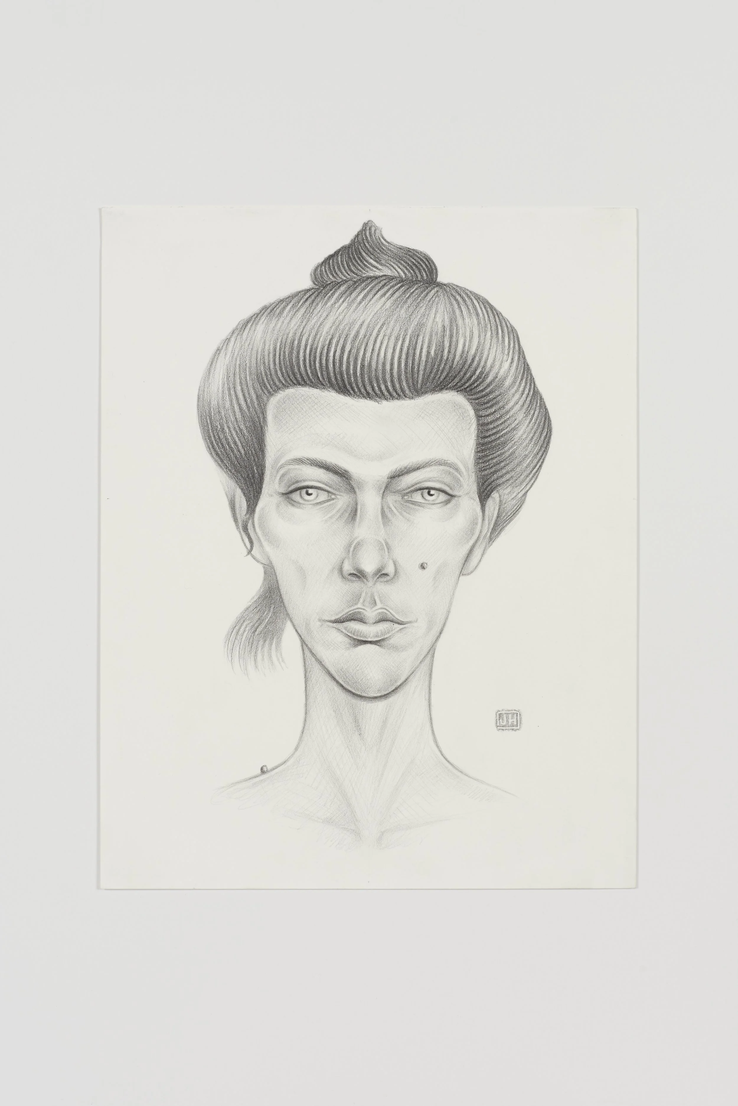 Jason Harvey Sketch #6, 2015 Graphite on Paper 13 1/2 x 16 1/2 inches (Framed)