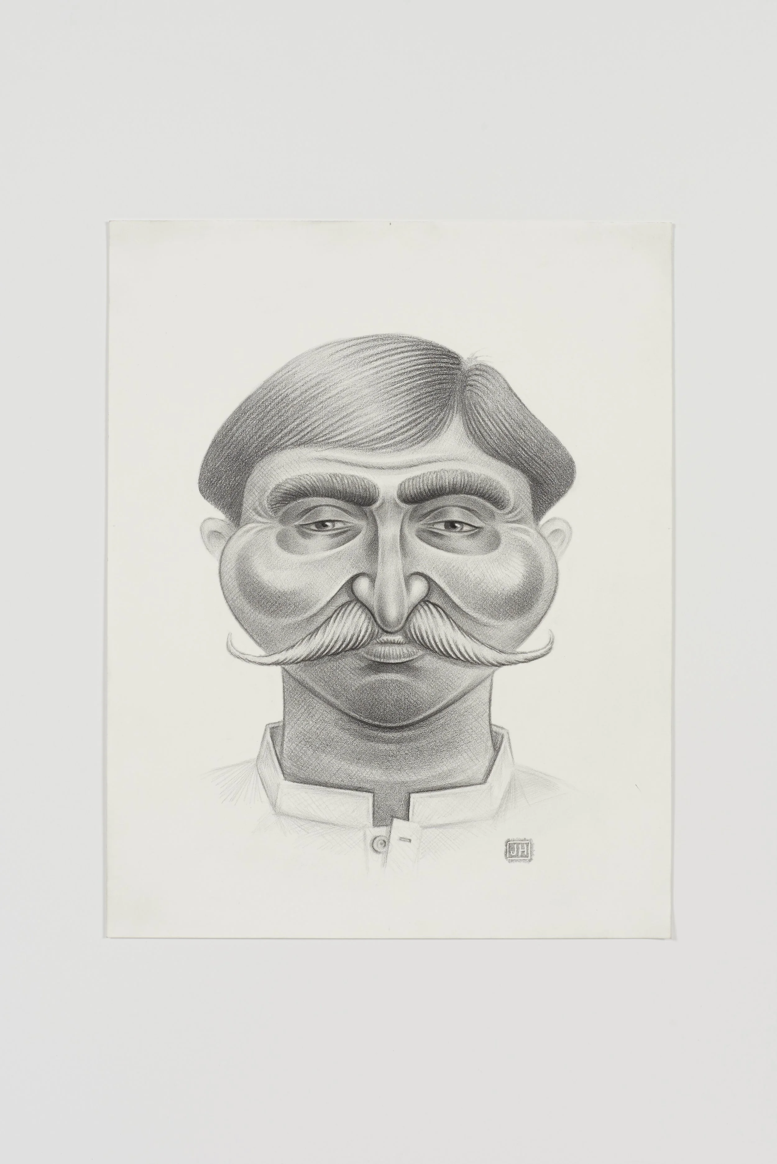 Jason Harvey Sketch #14, 2015 Graphite on Paper 13 1/2 x 16 1/2 inches (Framed)
