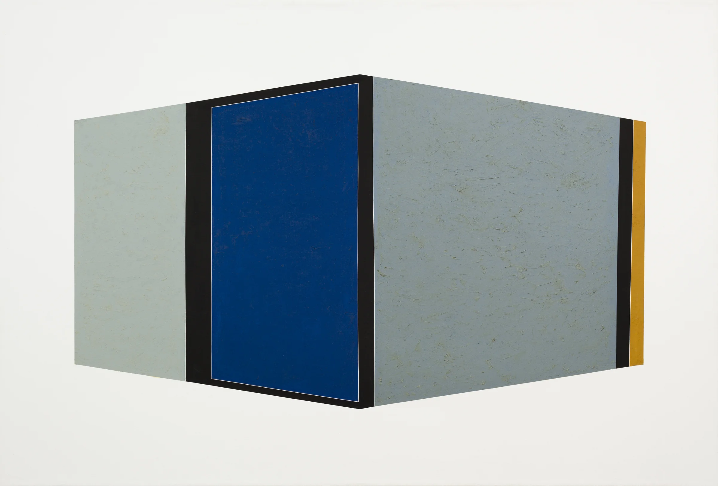 Dickie Landry Blue Door, 2010 Oil and Acrylic on Canvas