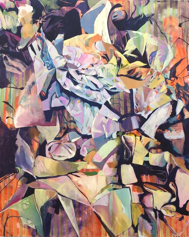 Laurel Shear Good Morning, 2013 Oil on Canvas 96 x 72 inches