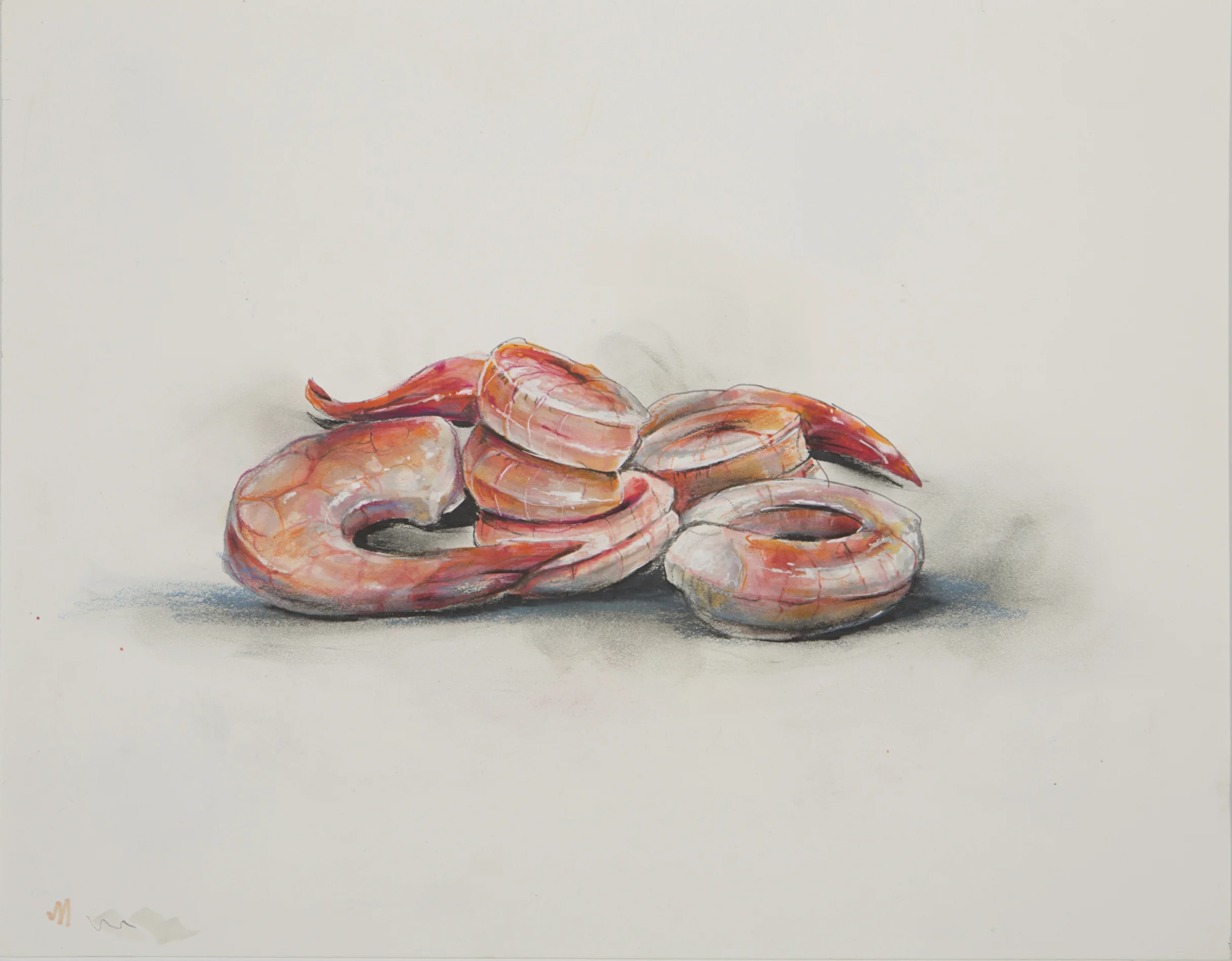 CES Shrimpin’ Ain’t Easy II, 2015 Ink on Paper 11 x 14 inches