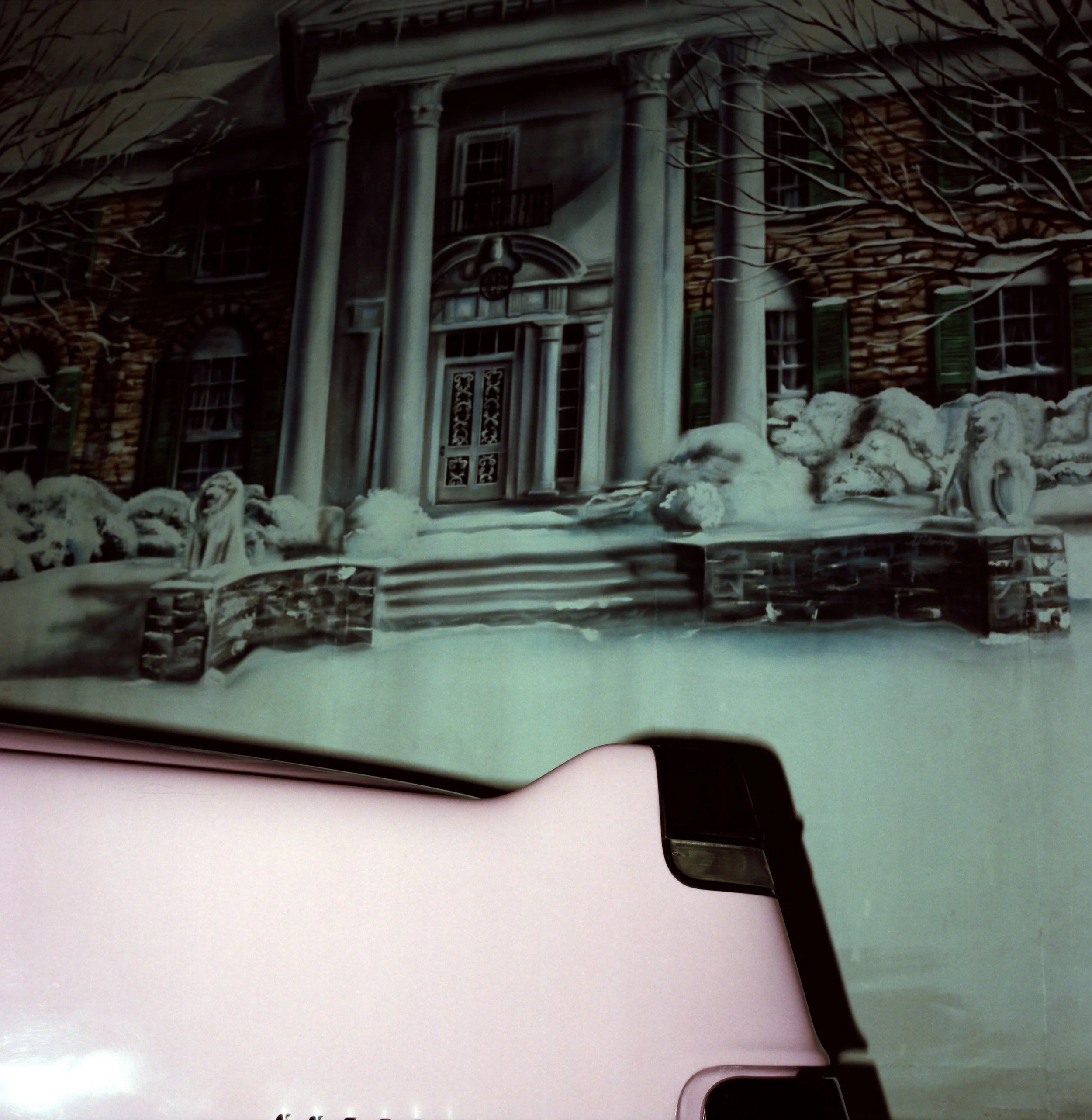 Benny Safdie Elvis Pink Cadillac, 2010 Digital C-Print, Edition of 5 28 x 28 inches