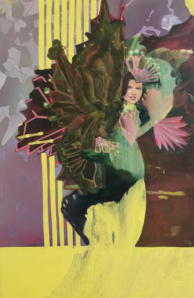 Laurel Shear Koko, 2016 Oil on Canvas 67 x 44 inches