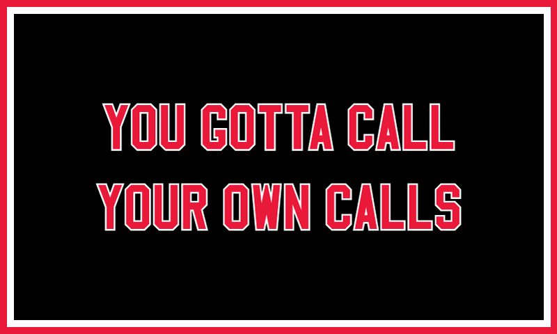 Cheryl Pope YOU GOTTA CALL YOUR OWN CALLS from I'VE BEEN HEARD, in collaboration with NYC Youth on Streetball, 2017 Nylon and tackle twill applique, rod sleeve on back 36 x 60 inches