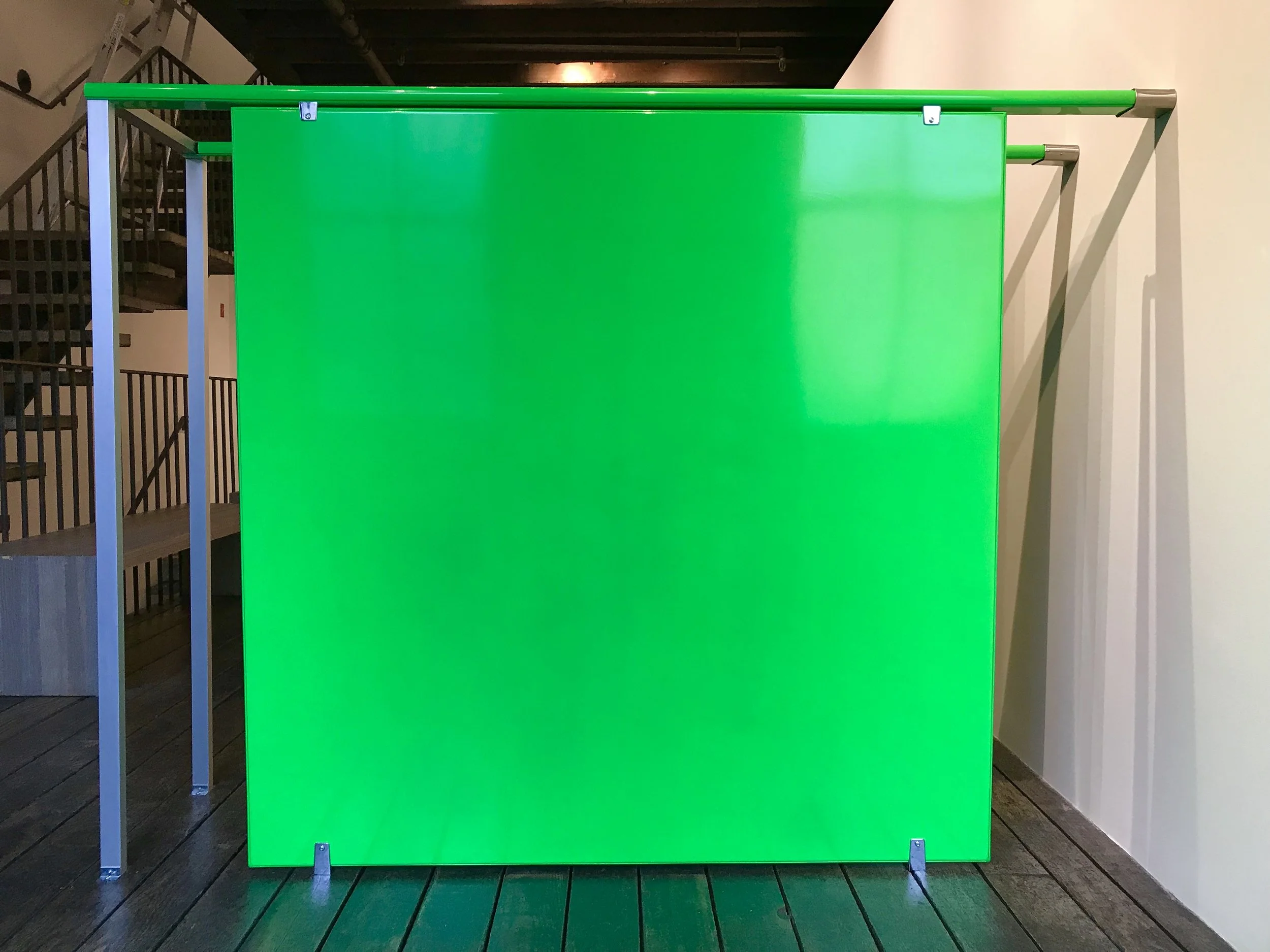 Sylvan Lionni Untitled, 2017 Powder Coat on Steel with Hardware 60 x 80 x 19.5 inches