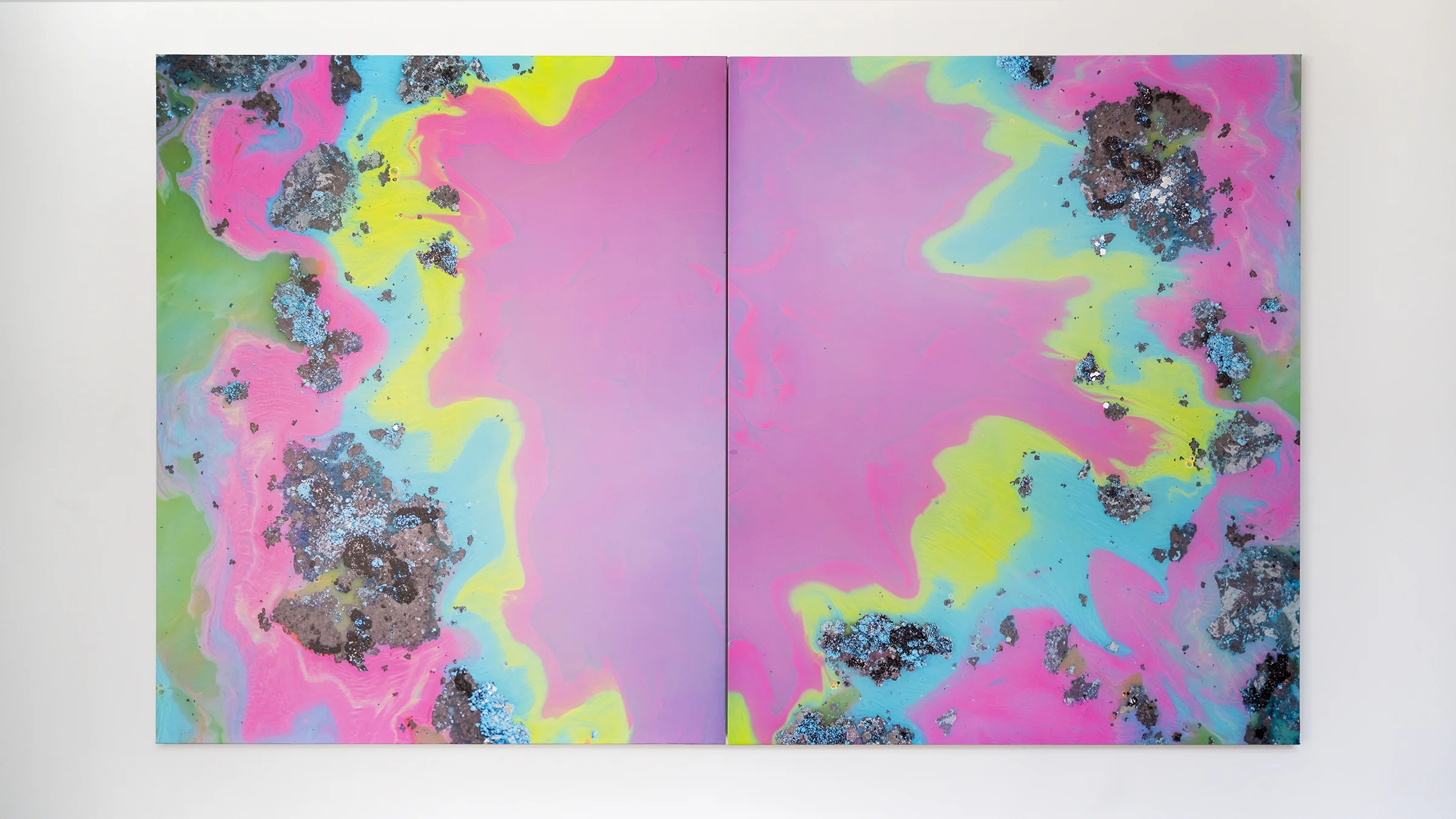 Paula Crown kinematic.earth, 2018 Inkjet on Canvas 72 x 118 x 3 inches