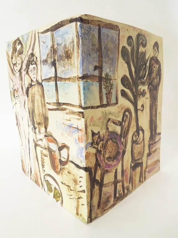 Isabelle Fein Zwischenfall, 2017 Ceramic 9 3/4 x 7 1/2 x 7 3/4 inches